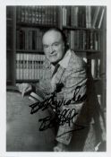 Bob Hope Signed Photo approx size 7 x 5 good condition. Good Condition. All autographs come with a