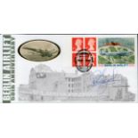 Sqdn Ldr Peter Izard signed 50th anniv Berlin airlift cover. BLCS156bAll autographs come with a