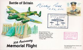 Flight Lieutenant Nicky Ross Signed Battle of Britain 30th Anniversary Memorial Flight. British