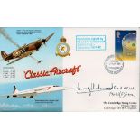 Flt Lt B Underwood Signed Classic Aircraft First Day Cover. 3 of 50 Covers Issued. 22p British Stamp