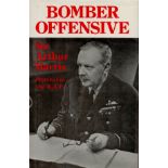 Marshal of the RAF Sir Arthur Harris Signed Signature Piece attached to His Own Book Titled Bomber