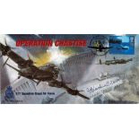 WW2 Maurice Cardwell Signed Operation Chastise FDC. 15 of 20. British Stamp with 17 May 1998