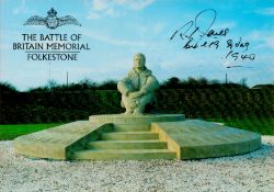 R.H. Jones (49th Sqn) Signed The Battle of Britain Memorial 6x4 Colour PostcardAll autographs come