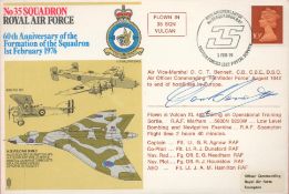 AVM Don Bennett CB, CBE, DSO Signed No 35 Squadron RAF First Day Cover. British Stamp and