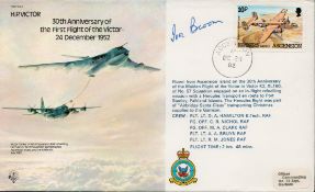 Sir Ivor Bloom Signed 30th Anniversary of the 1st Flight of the Victor 24 Dec 1952 Flown FDC.