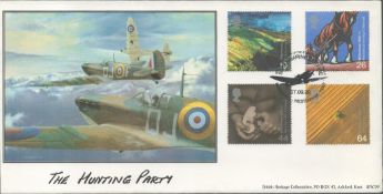 1999 BHC Millennium official Farmers Tales FDC with Westerham postmark, nice Spitfire Illustration