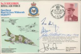 RAF flown cover No. 20 Squadron Royal Air Force - Open day at Royal Air Force Wildenrath, 6th July