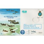Air Commodore JM Pack CBE Signed 40th Anniv of VE Day 9th May 1985 FDC. 24 of 50 Covers Issued. Pack