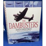 WW2 2 Signed The Dambusters 1st Ed Hardback Book by John Sweetman. Signed by Mary Stopes-Roe and Geo
