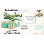 John R Ford DFC (57th Squadron) Signed Battle of Britain 30th Anniversary Memorial Flight. British