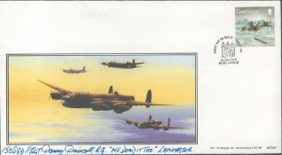 WW2 Flt Lt Danny Driscoll of 150 Squadron Signed Bombers British Heritage Collection FDC. 14 of 48