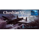 WW2 Flt Lt Bill Buttle DFC Signed Cheshire VC FDC. 10 of 18. British Stamp with 31st July 1998