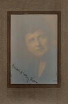 Edith Boiling Wilson, 1st Lady and Wife of US President Woodrow Wilson Signed Vintage 23 x 16 inch
