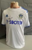 Football Leeds Utd Ian Poveda Signed Leeds Utd Replica Home Shirt Size Small. Good signature. Good