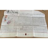 Vintage Official House Deeds Document dated 31st December 1897. Good condition. All autographs