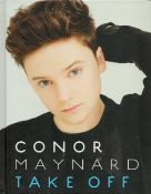 Conor Maynard Signed in his own book Titled Take Off. 1st Edition Hardback Book. Signed on inside