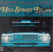 Daniel J Travanti Actor Signed Hill Street Blues Theme 45 Rpm Record. Good condition. All autographs