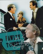 Ken Campbell signed 10X8 Fawlty Towers montage photo. Kenneth Victor Campbell (10 December 1941 - 31