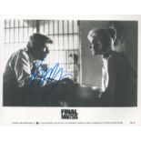 Kim Basinger signed 10x8 Final Analysis black and white promo photo. Kimila Ann Basinger born