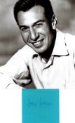 Jose Ferrer signed album page and 10x8 vintage black and white photo. Good condition. All autographs