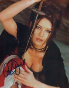 Catherine Zeta Jones signed 10x8 colour photo. Good condition. All autographs come with a