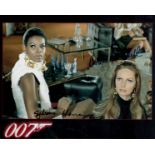 Catherine Schell and Sylvana Henriques signed 007 On Her Majestys Secret Service 10x8 colour