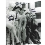Crooks in Cloisters multisigned 10x8 black and white photograph. Signed by Barbara Windsor,