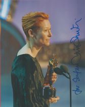 Tilda Swinton signed 10x8 colour photo. Katherine Matilda Swinton (born 5 November 1960) is a