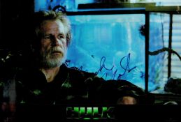 Nick Nolte signed Hulk 12x8 colour promo page. Good condition. All autographs come with a