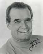 James Garner signed 10x8 black and white photo. Good condition. All autographs come with a
