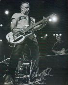 Peter Hook signed 10x8 black and white photo. Good condition. All autographs come with a