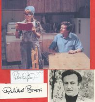 Good Life cast collection 3 fantastic signature pieces from Richard Briers, Paul Eddington and
