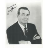 American Actor James Garner Signed 10x8 inch Black and White Photo of Garner. Signed in black