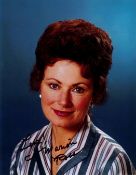 Marion Ross Signed 10x8 inch Colour Photo. Signed in black ink. Good condition. All autographs