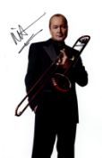 Nils Landeren signed 10x8 inch colour photo. Signed in black ink. Good condition. All autographs