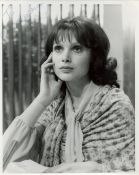 Madeline Smith signed 10x8 black and white photo Smith is an English actress. After working as a