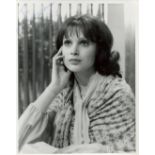 Madeline Smith signed 10x8 black and white photo Smith is an English actress. After working as a