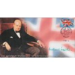 General Michael Walker Signed 40th Anniv Remembrance of Sir Winston Churchill 1965-2005 FDC. British