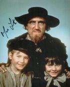 Oliver! 8x10 inch photo from one of the great British musicals, signed by actor Mark Lester. Good