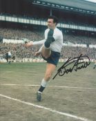 Bobby Smith signed 10x8 colour photo. Smith was an English footballer who played as a centre-forward