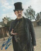 Garrick Hagon signed 10x8 colour photo. Hagon is a British-Canadian actor in film, stage, television