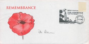 Vice-Admiral Sir Peter William Beckwith Ashmore KCB KCVO DSC Signed Remembrance FDC. 8 of 10 Covers.