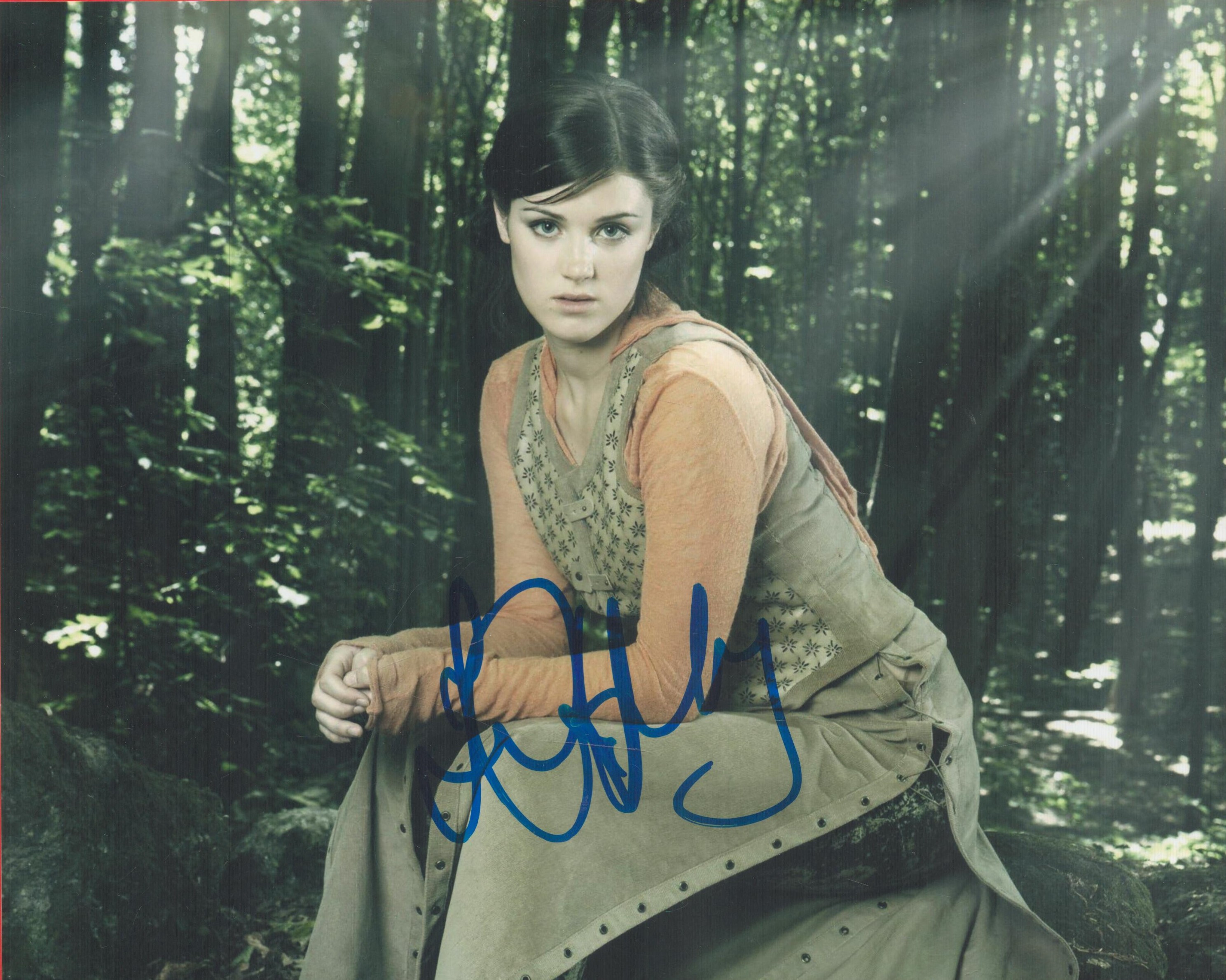 Lucy Griffiths signed 10x8 colour photo. Lucy Ursula Griffiths (born 10 October 1986) is an