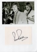 Dave Dee 12x8 overall signature piece includes signed album page and black and white photo. Good