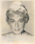 Betty Hutton signed 10x8 vintage photo. Dedicated. Good condition. All autographs come with a