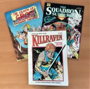 Marvel, Collection of 3 Graphic Novels including The Death of Groo, The Squadron Supreme and