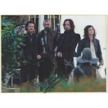 Logan Lerman, Matthew Macfadyen and Ray Stevenson signed 10 x 8 inch Colour 3 Musketeers (2011)