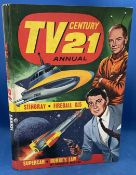TV Century 21 Annual Featuring Stingray and Fireball XL5. Published in 1965. Signs of Age Present.