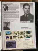 WW2 BOB fighter pilots William Hopkin 54 sqn, Michael Maxwell 56 sqn, Thomas Gleave 253 sqn, Richard