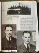 WW2 BOB fighter pilots Dennis Fox-Male 152 sqn signed photo and John Anderson 604 sqn signed photo